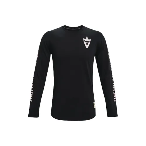Under Armour Johnson Long Sleeved T Shirt Men's Black