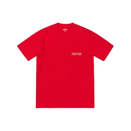 Supreme Mesh Stripe Pocket Tee