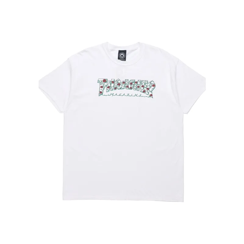 Thrasher T Shirt US Version Unisex White-0