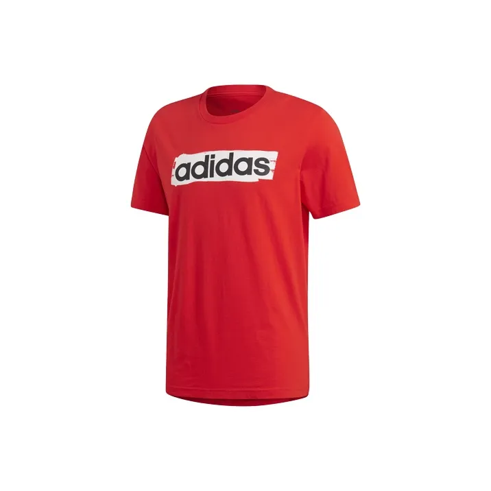 Adidas T Shirts Men Red-0