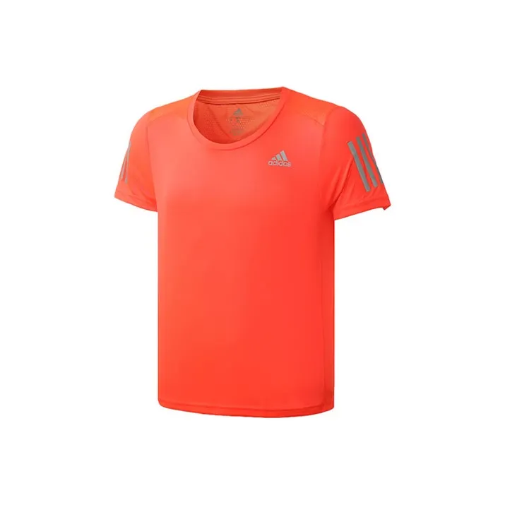 Adidas T Shirt Men's Orange Red-0