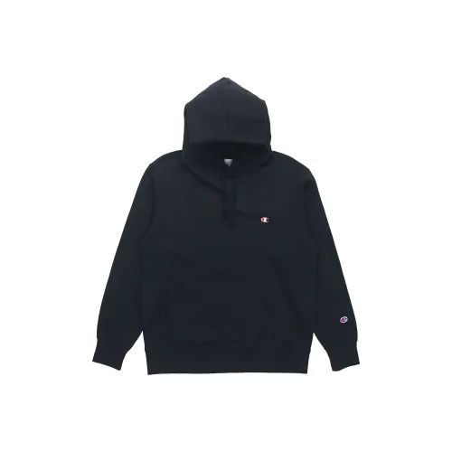 Champion Sweatshirts Unisex Navy Blue