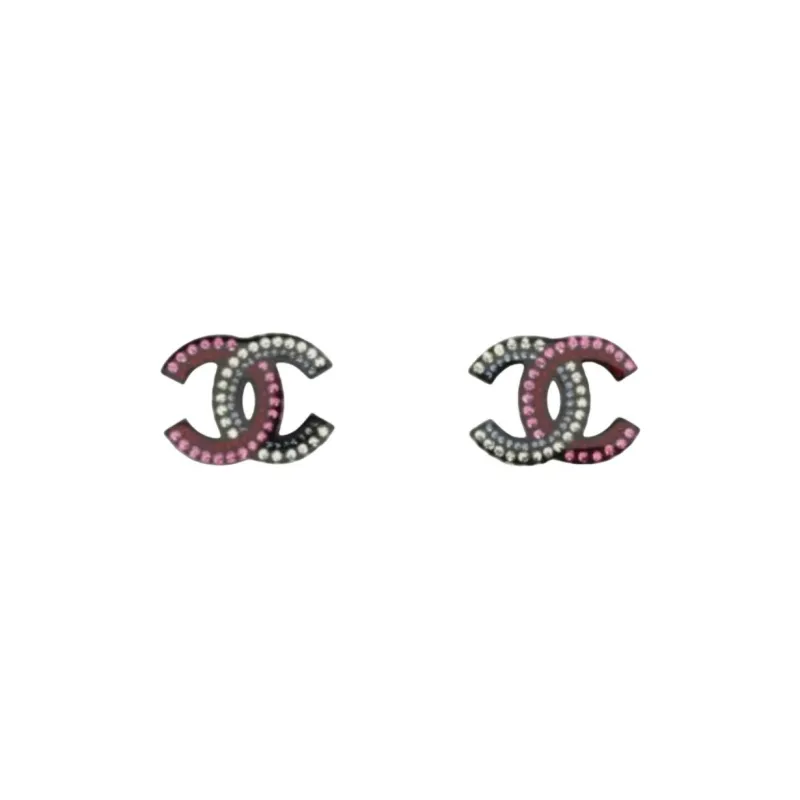 CHANEL Metal Earrings Unisex Multicolor-0