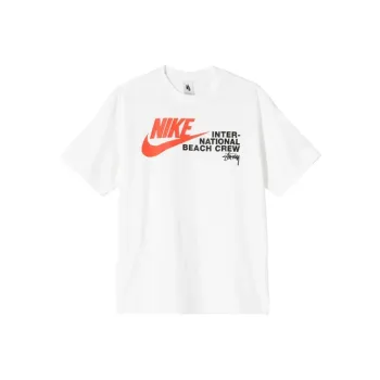 Nike X Stussy International Beach Crew T Shirt White