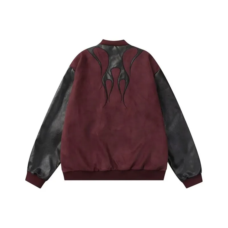 TESTUNG Jackets Unisex Red-1