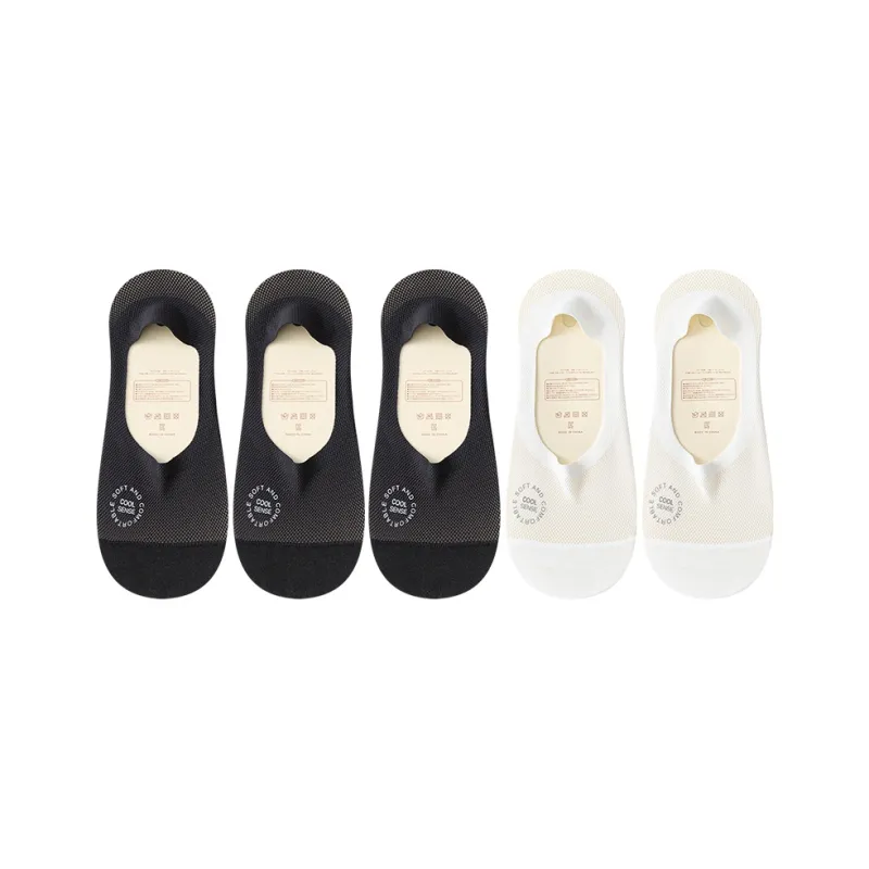 Caramella No Show Socks Women's 5 Pack-12