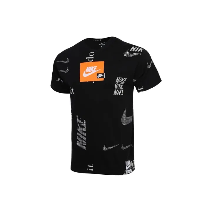 Nike T Shirts Men Black-0