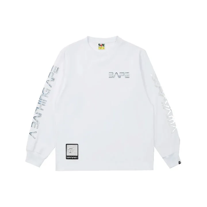 A BATHING APE X Hajime Sorayama Logo L/S Tee-1