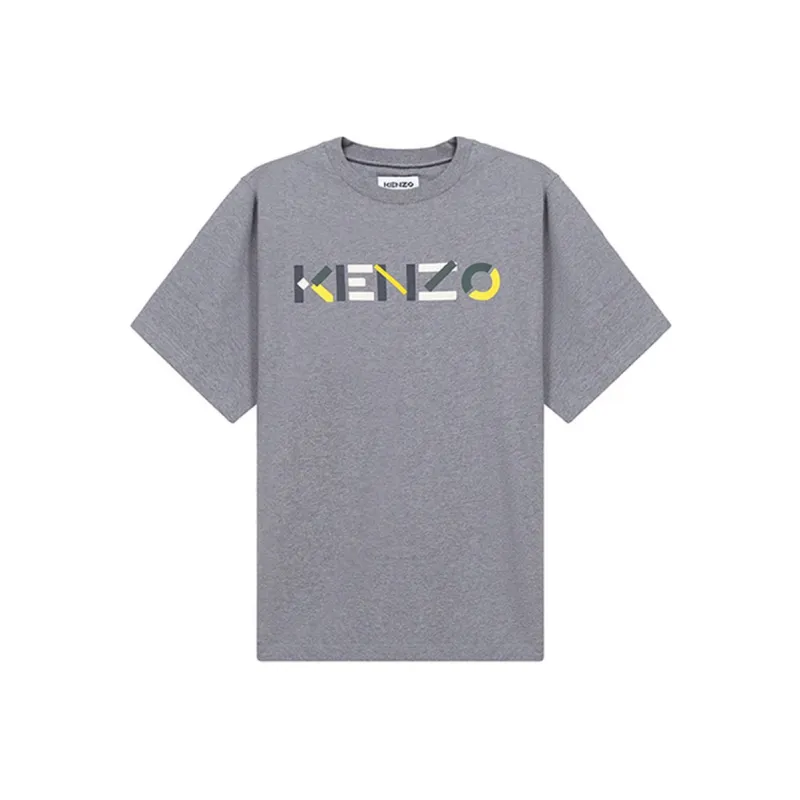 KENZO T Shirts Men Dove Gray-0