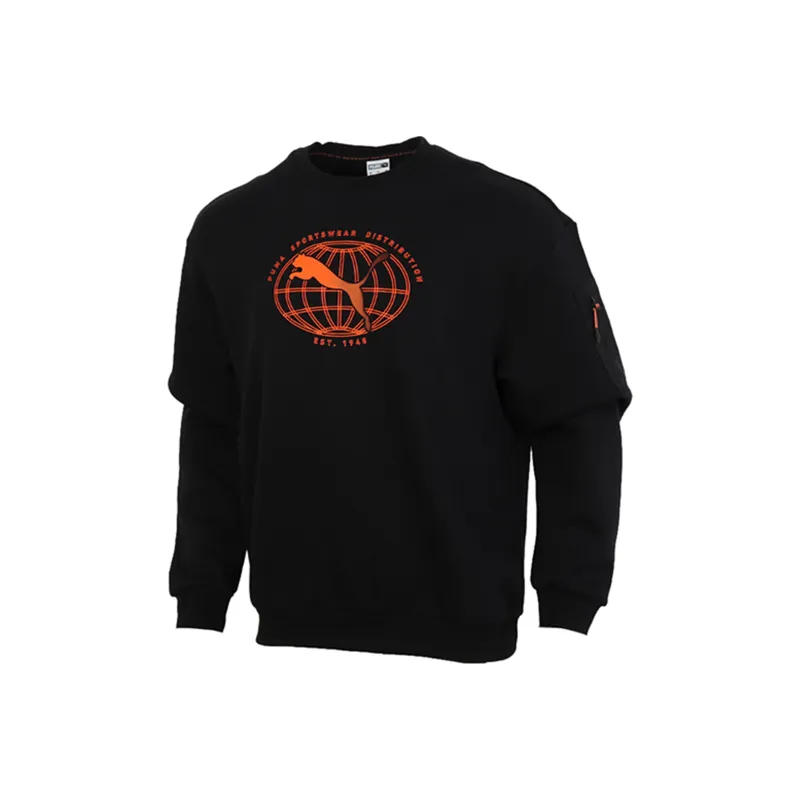 PUMA Sweatshirts Men Black-0