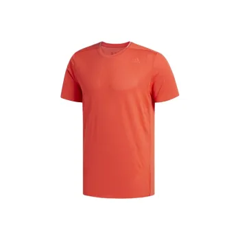Adidas T Shirts Men Festive Reservoir Red