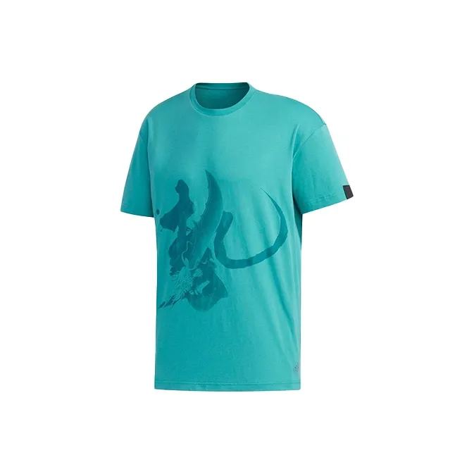 Adidas T Shirts Men Green-0