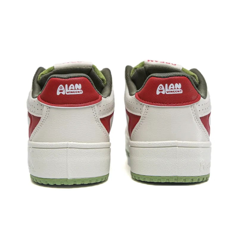 Alan Vincent Anti Slip Wear Resistant Low Top Skateboard Shoes Women's-7