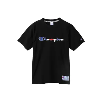 Champion T Shirts Unisex Black