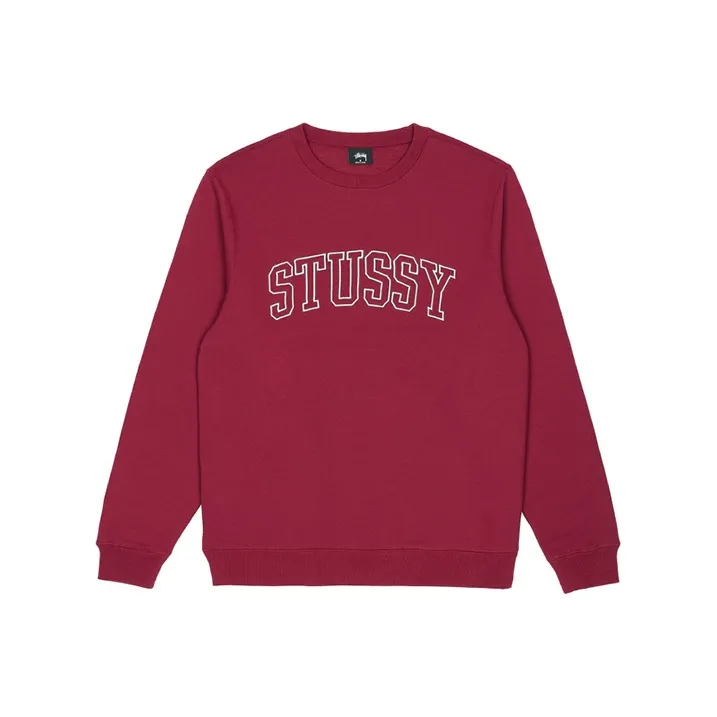 Stussy Outline Applique Crew-0