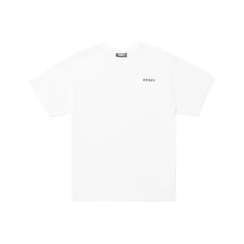 NERDY Straight T Shirt Unisex White