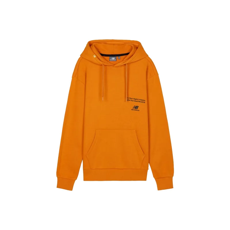New Balance Sport Style Sweatshirts Men Orange-0