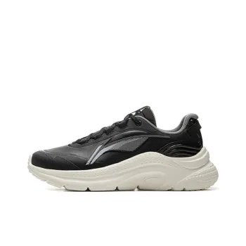 LiNing Liuyun Anti Slip Wear Resistant Low Top Casual Running Shoes Women's Black