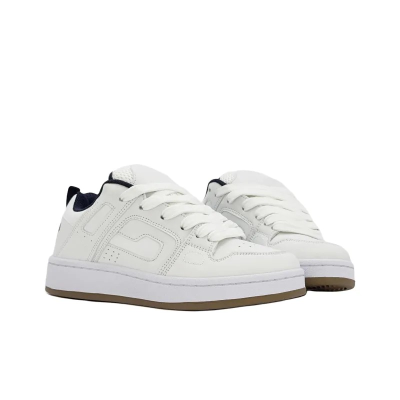 Anime Story Slip Resistant, Abrasion Resistant, Lightweight, Breathable Low Top Skateboard Shoes Women's White Blue-4