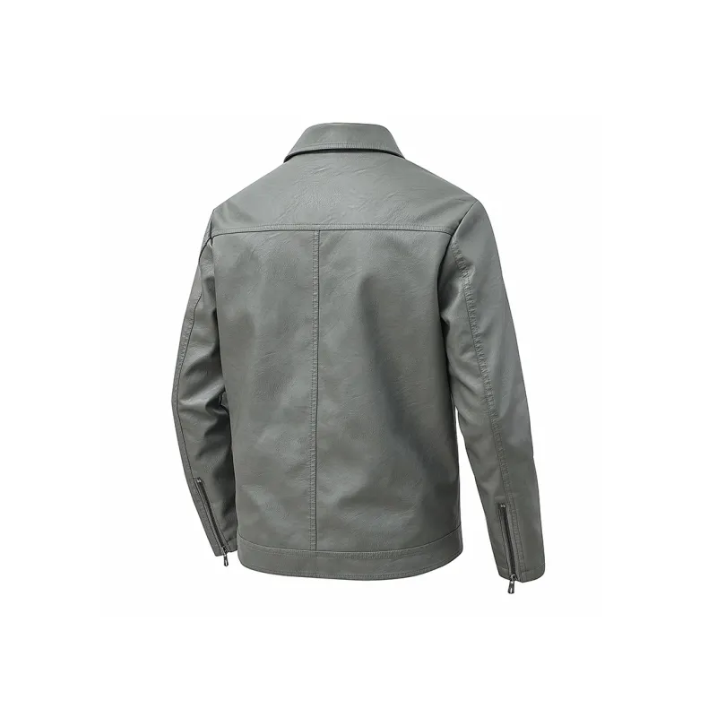 PIERRE CARDIN Leather Jacket Men's-2