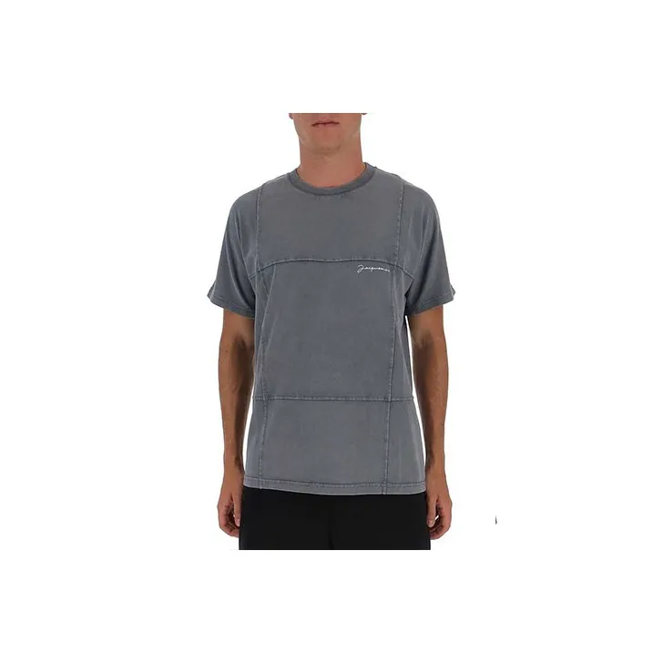 Jacquemus T-Shirts Men Gray-0