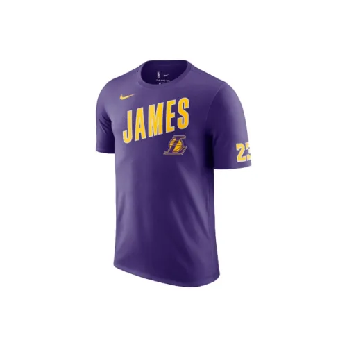 Nike T-Shirts Men Purple