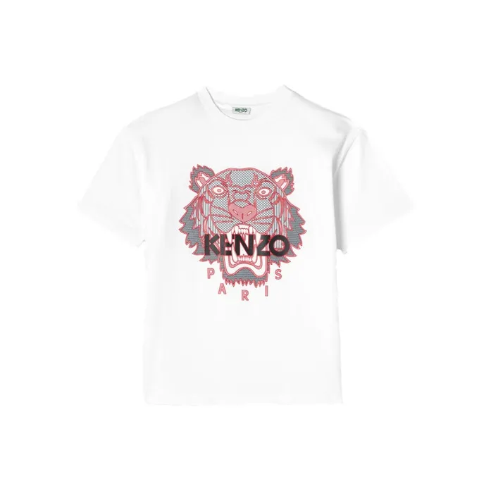 KENZO Classic Tiger Head SS20 T Shirt Men's White-0