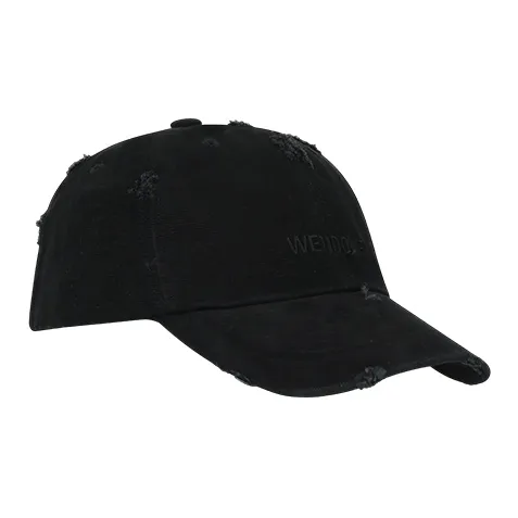 WE11DONE Distressed Baseball Cap-2