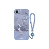Lavender Gray-DW Flower and Bird Butterfly Chain Gray+Floral Bracelet