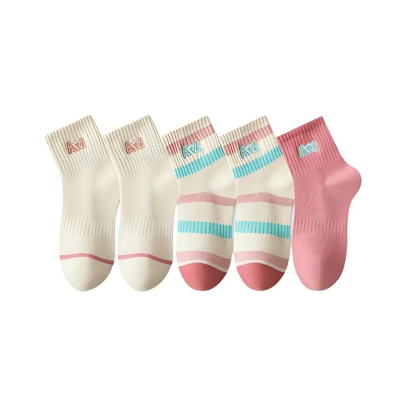 Temooues Ankle Socks Women's Combo Set-10
