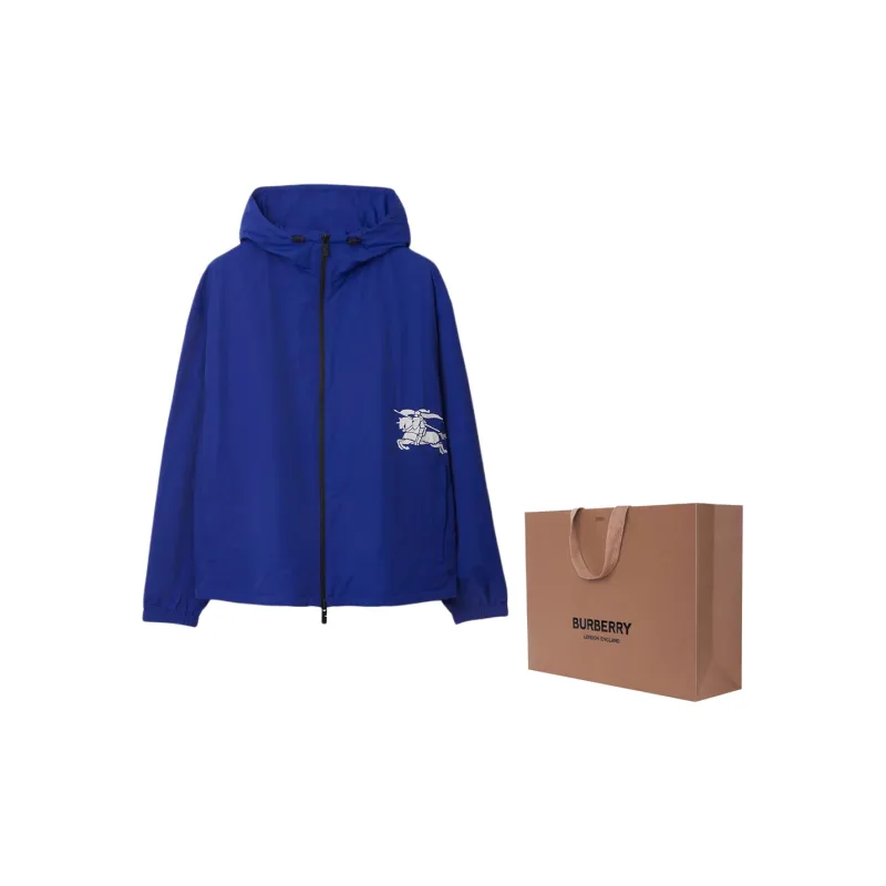 Burberry SS24 Jackets Coats Men's Blue-2