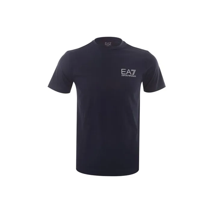 EMPORIO ARMANI EA7 T Shirts Men Navy Blue-0