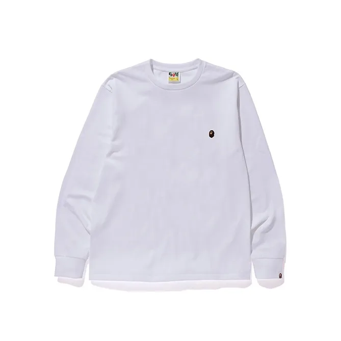 Bape Ape Head One Point Ls Tee-1