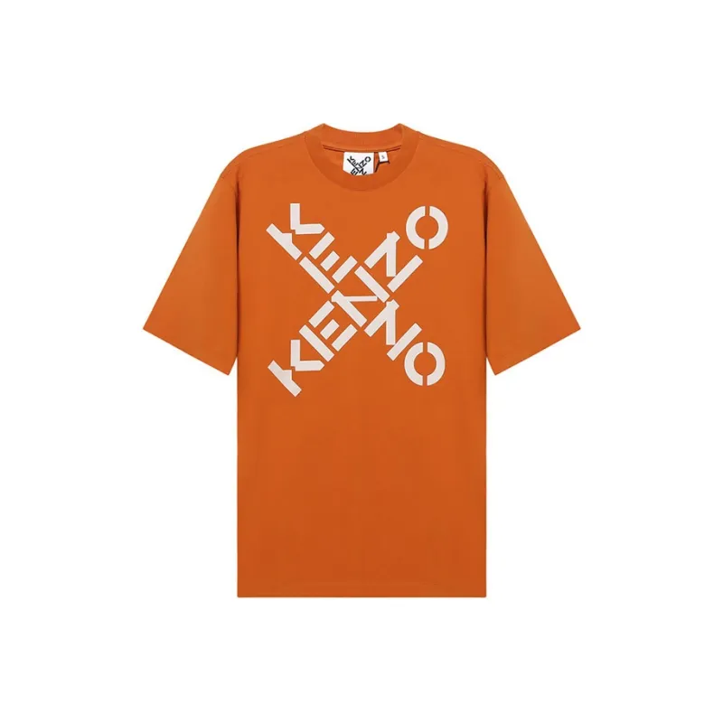 KENZO T Shirts Men Orange-0