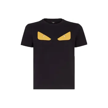 FENDI T Shirts Men Black