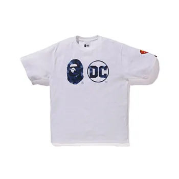 A BATHING APE X Dc Superman Apehead Dc Logo Tee