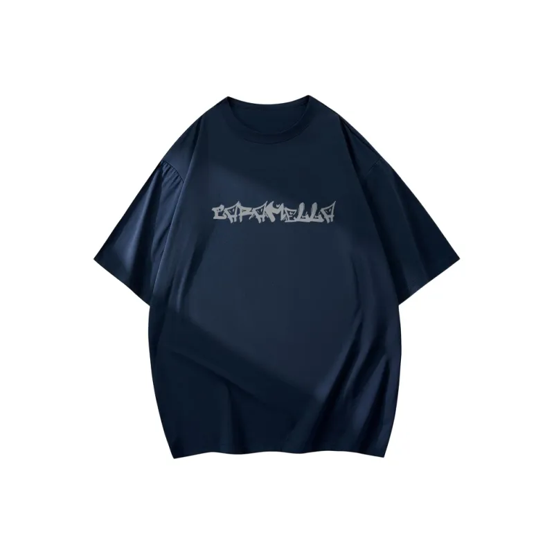 Caramella T Shirt Unisex Navy Blue-1