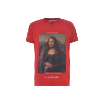 OFF WHITE Mona Lisa Temperature Tee