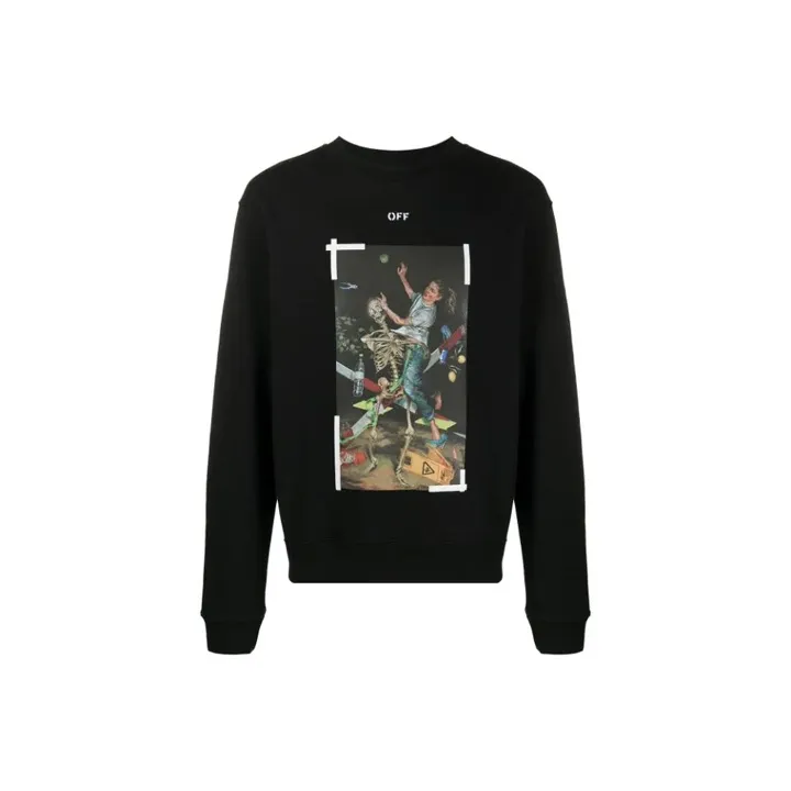 OFF WHITE FW20 Sweatshirts Men Black-0