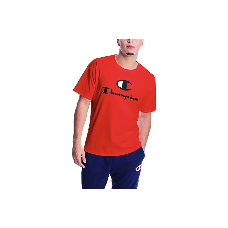 Champion Straight T Shirt US Version Unisex-15