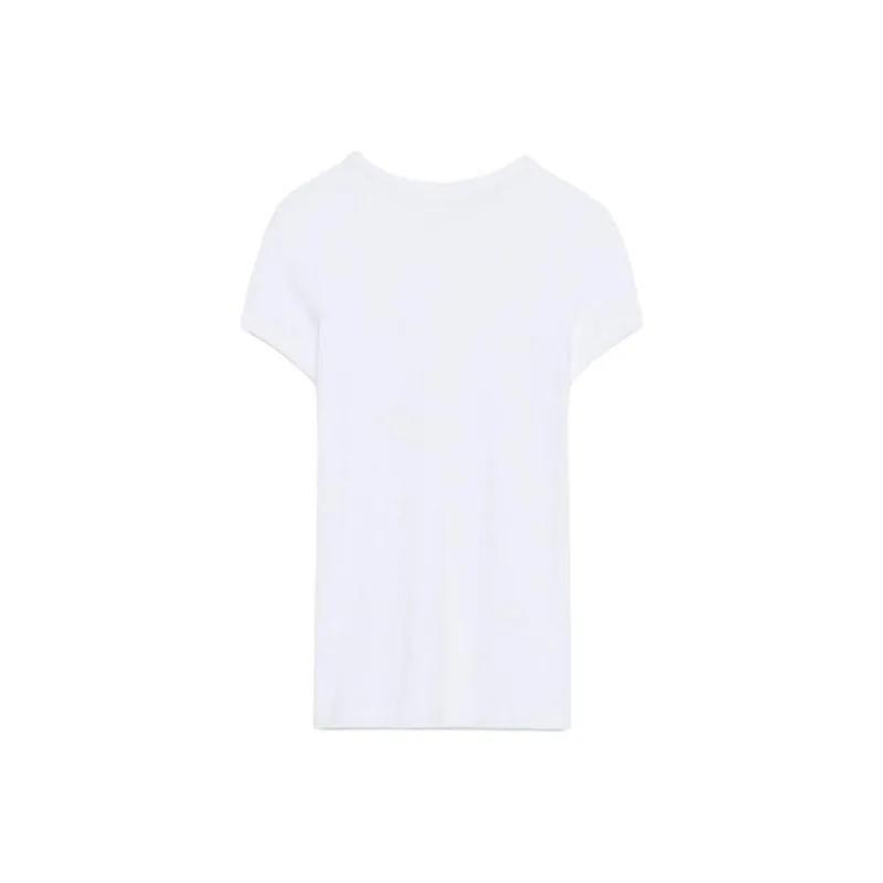 ZARA Regular T Shirt Women's White-1