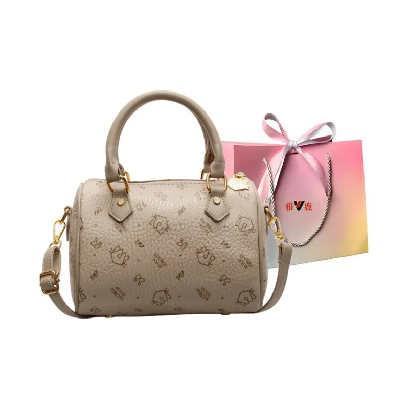 Yalu PU Shoulder Bag, Crossbody Bag, Handbag Women's Black/Khaki/Brown/Pink-6