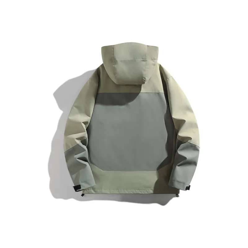 Yiwen Water Resistant Windproof Breathable Warm Windbreaker Jacket Unisex-10