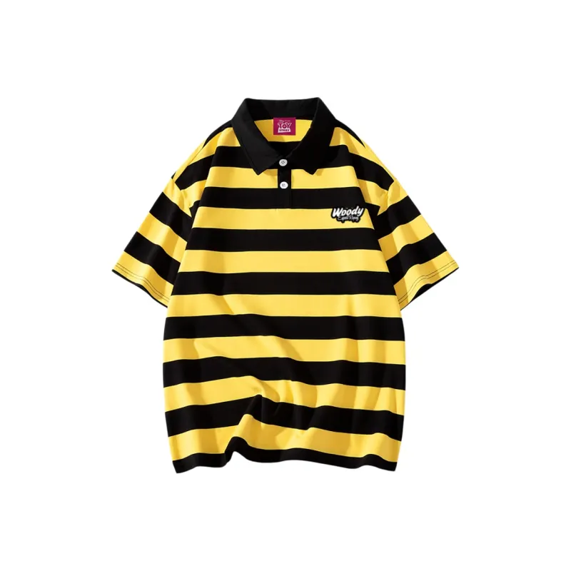 Disney Polo Shirt Unisex Beige Apricot-6