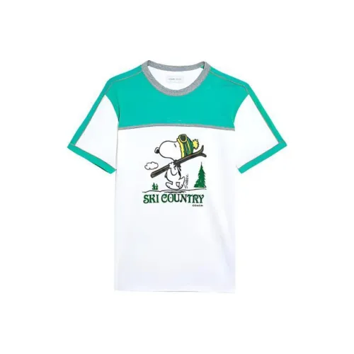 COACH T-Shirt Men's White & Green