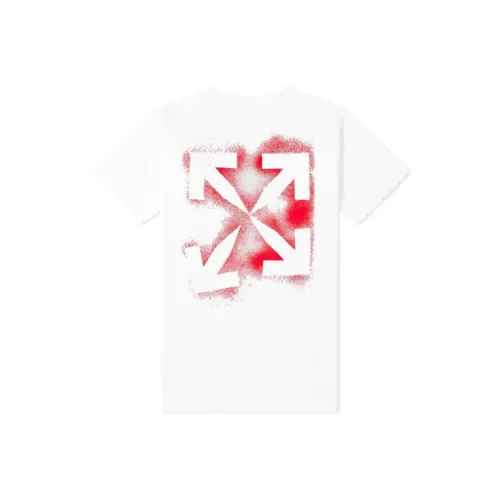 OFF WHITE Stencil Short Sleeve Slim Tee