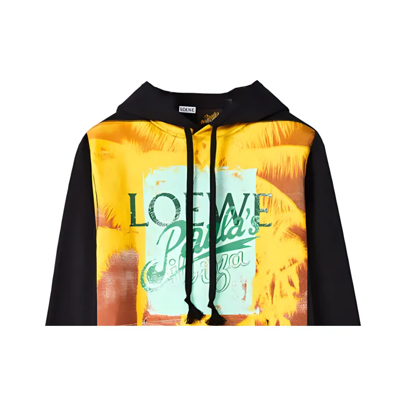 LOEWE Sweatshirts Men Black-4