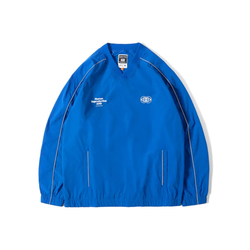 DAKYAM V-Neck Loose Fit Regular Sweatshirt Unisex-0