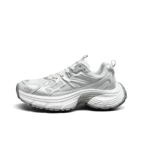 Magelly Shock Absorbers With Slip Resistant And Abrasion Resistant Properties Low Top Chunky Sneakers Unisex