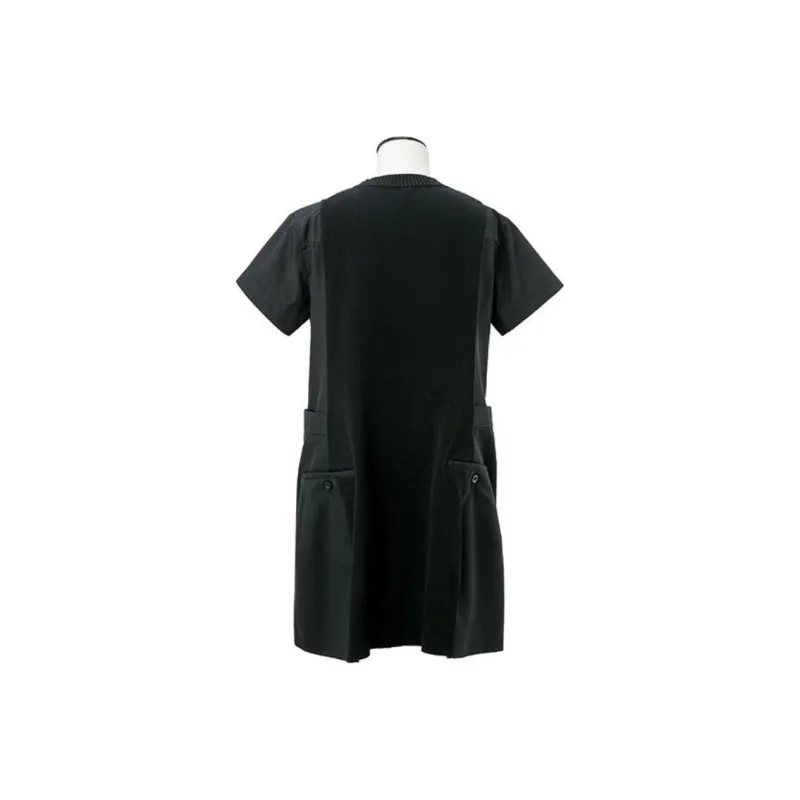 Sacai Panelled Mini Dress-1